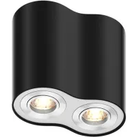 Lampa sufitowa Zuma Line Rondoo 50407-BK Czarna
