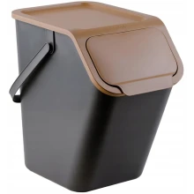 Pojemnik do segregacji odpadów Practic Bini Brązowy 25L