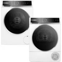 Zestaw AGD Bosch Serie 8 Pralka WGB2440EPL + Suszarka WQB245AEPL