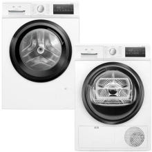 Zestaw AGD Siemens Pralka WM14N277PL 9kg + Suszarka WT45HVEEPL 8kg