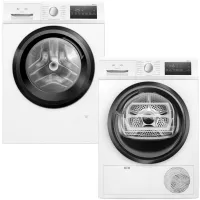 Zestaw AGD Siemens Pralka WM14N277PL 9kg + Suszarka WT45HVEEPL 8kg