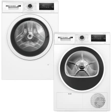 Zestaw AGD Bosch Serie 4 Pralka WAN2813GPL + Suszarka WTH8627GPL