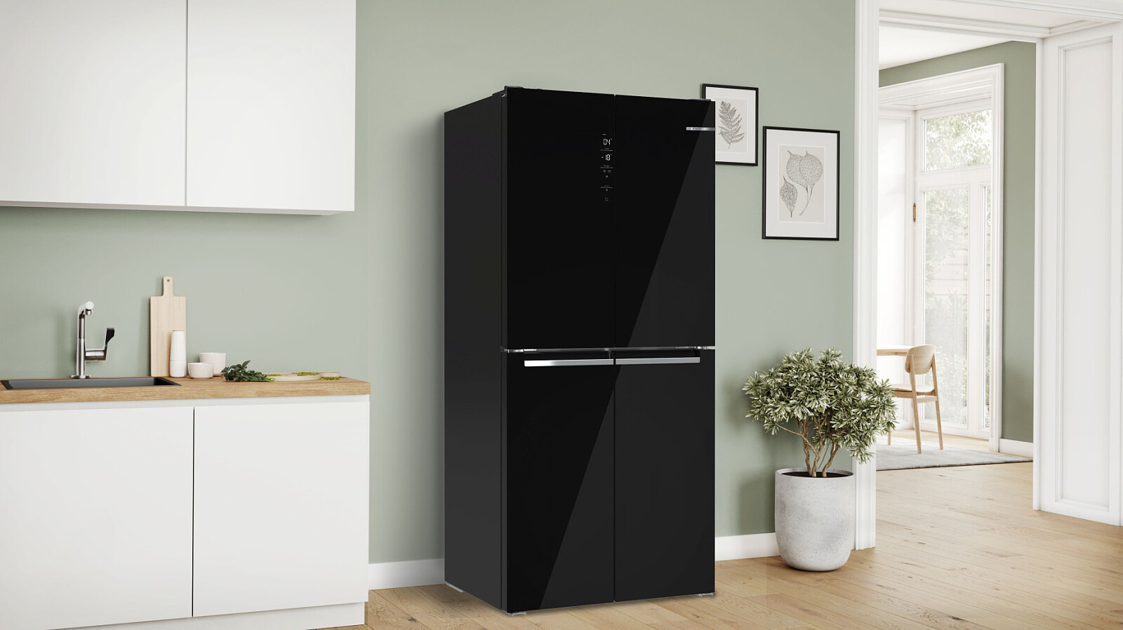 Lodówka side by side Bosch Serie 4 KMC85LBEA | Sklep | AGD