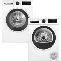 Zestaw AGD Bosch Serie 6 Pralka WGG242ZGPL 9kg + Suszarka WQG233DFPL 8kg