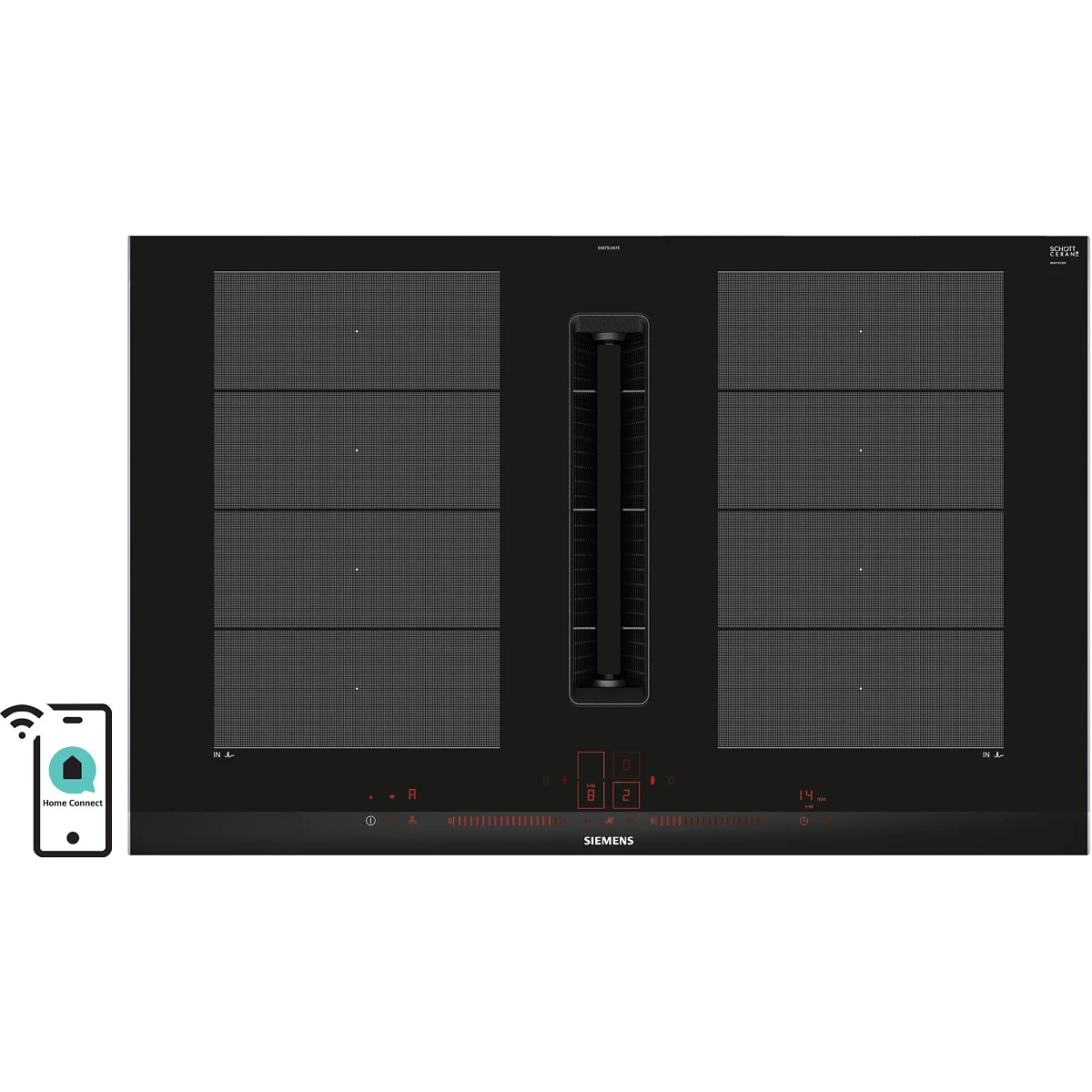 plyta indukcyjna zintegrowana z wyciagiem siemens iq700 ex875lx67e nowe glowne