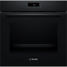 Piekarnik elektryczny Bosch Serie 2 HBG571EB4 AutoPilot 10 Pyroliza Termoobieg 3D Grill Czarne szkło