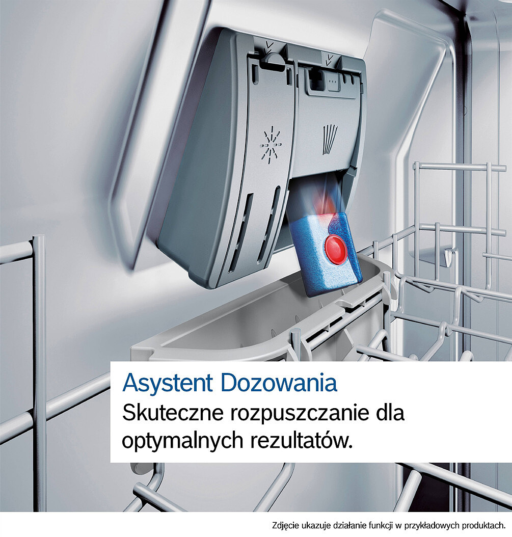 zmywarka bosch serie 4 sph4hmx12e asystent dozowania