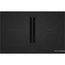 Płyta indukcyjna zintegrowana z okapem Bosch Serie 4 PVS81AB16E Łączenie pól Timer PowerManagement Czarny mat