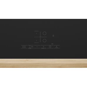 plyta indukcyjna zintegrowana z okapem bosch serie 4 pvs81ab16e panel sterowania