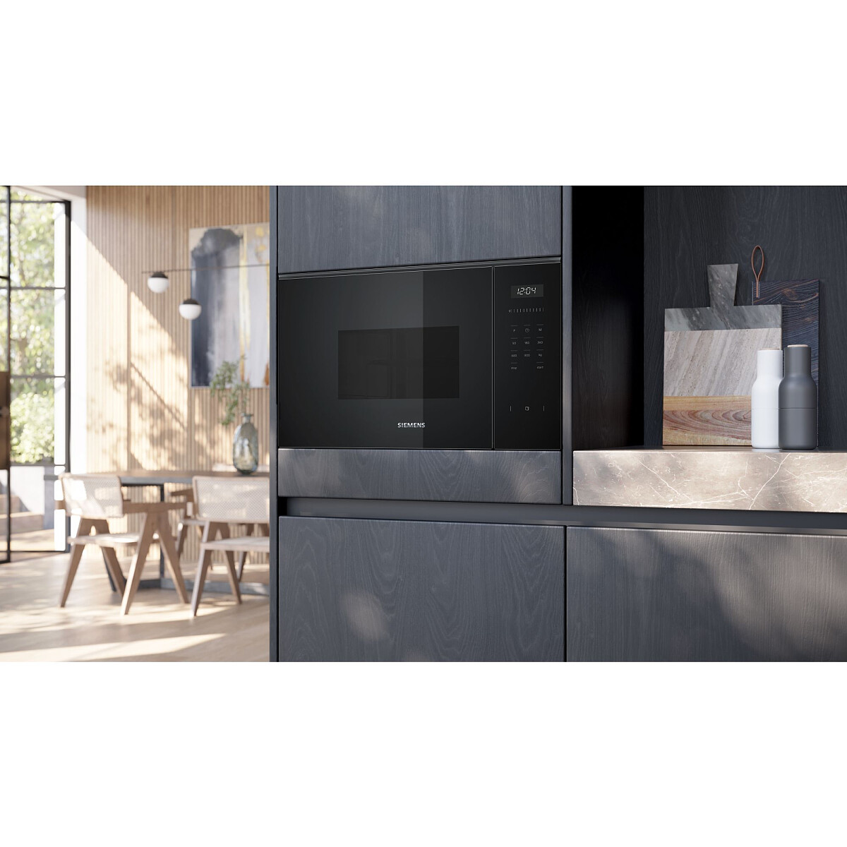 kuchenka mikrofalowa siemens iq500 bf525lmb1 aranzacja