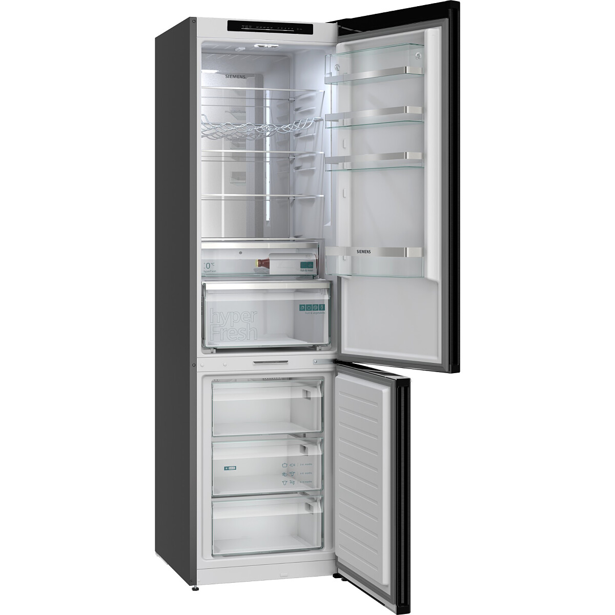 lodowka siemens iq500 kg39naxag otwarta pusta
