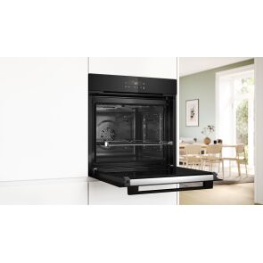 piekarnik elektryczny bosch serie 2 hbg571eb4 otwarty akcesoria